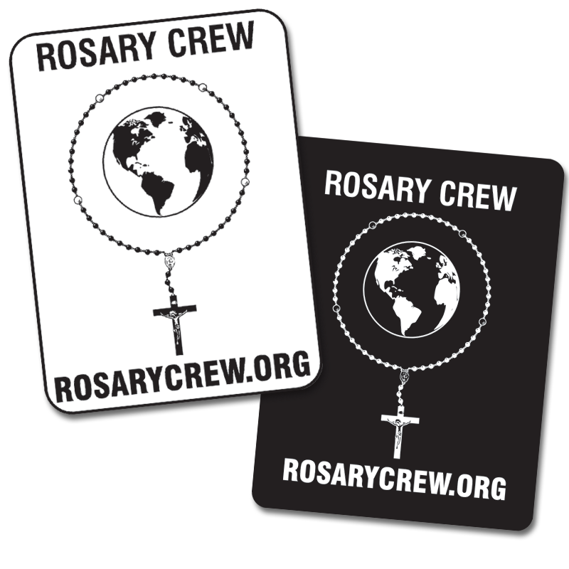 Rosary Crew Stickers