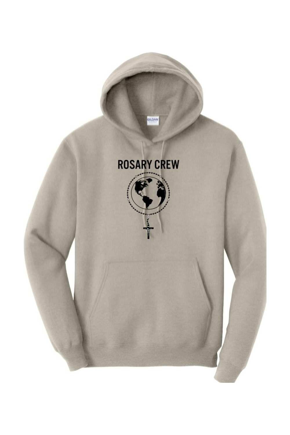 Rosary Crew Hooded Sweatshirt