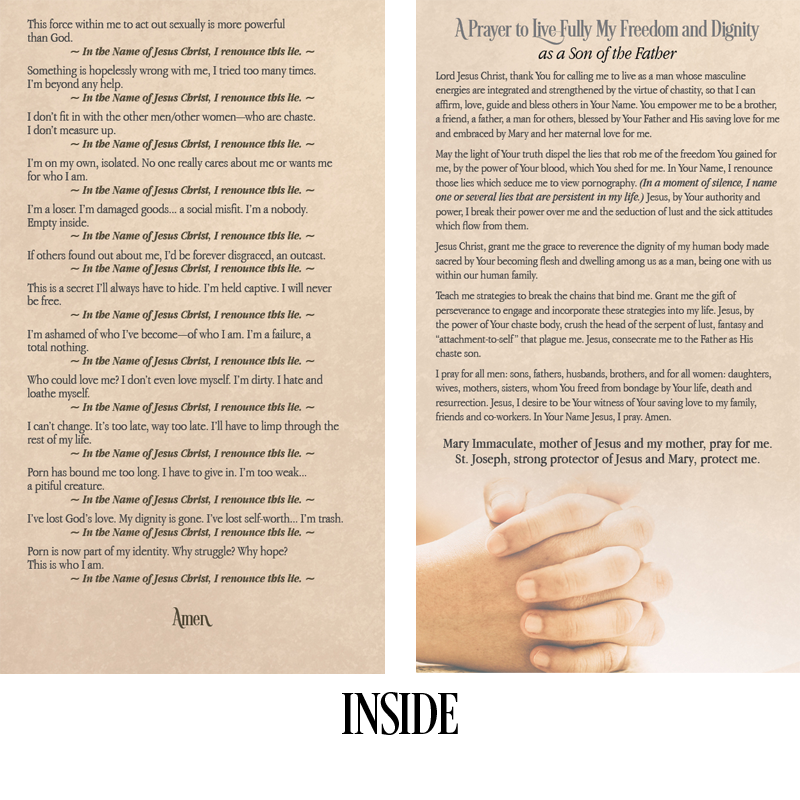 Litany To Jesus Christ (Bi-Fold Prayer Card) 10-Pack